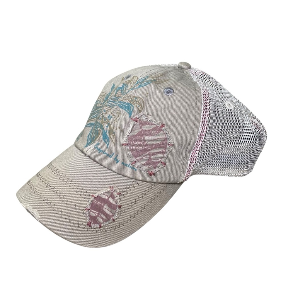 Vintage Y2K Fossil Trucker Hat Inspired by Nature